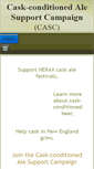 Mobile Screenshot of caskconditioned.org